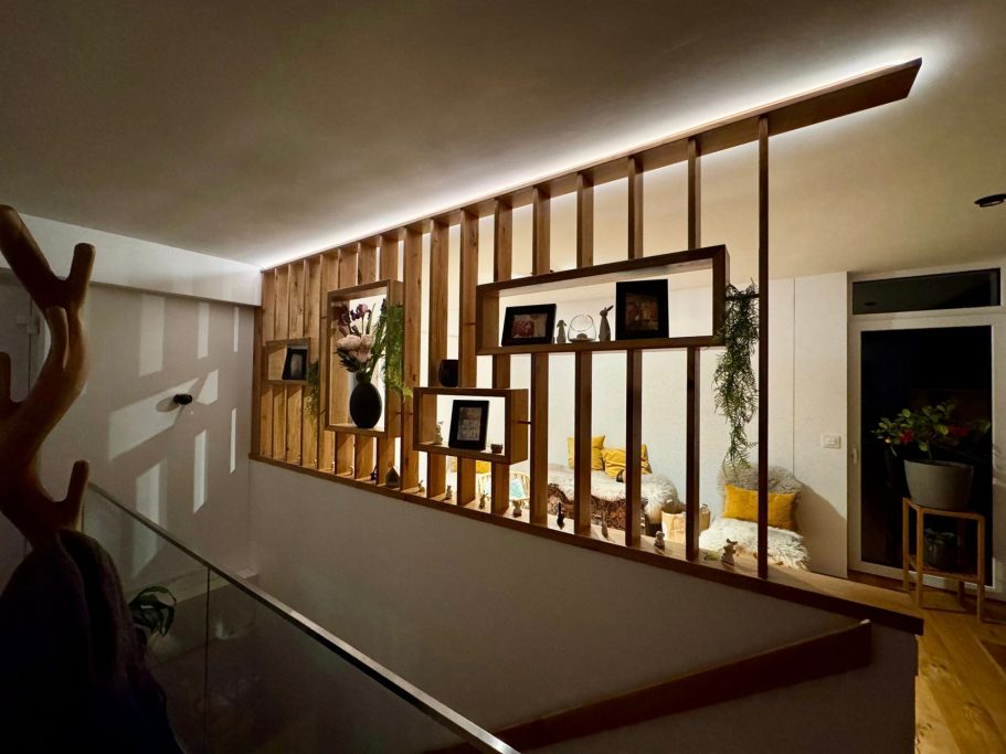 Raumfragment Eiche Raumteiler